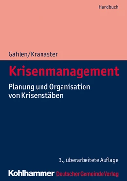 Abbildung von Gahlen / Kranaster | Krisenmanagement | 3. Auflage | 2019 | beck-shop.de