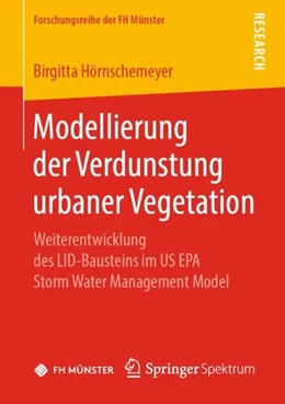 Abbildung von Hörnschemeyer | Modellierung der Verdunstung urbaner Vegetation | 1. Auflage | 2019 | beck-shop.de