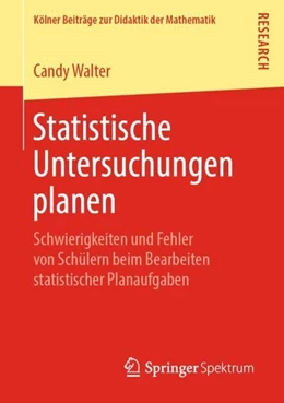 Abbildung von Walter | Statistische Untersuchungen planen | 1. Auflage | 2019 | beck-shop.de