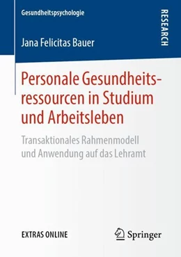 Abbildung von Bauer | Personale Gesundheitsressourcen in Studium und Arbeitsleben | 1. Auflage | 2019 | beck-shop.de
