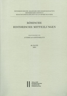 Abbildung von Gottsmann | Römische Historische Mitteilungen 60/2018 | 1. Auflage | 2019 | 59 | beck-shop.de