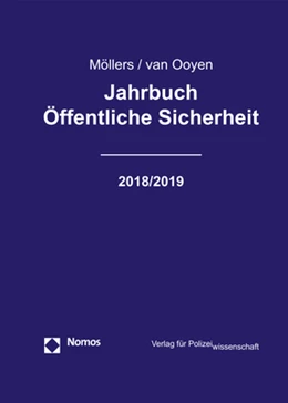 Abbildung von Möllers / van Ooyen | Jahrbuch Öffentliche Sicherheit | 1. Auflage | 2019 | beck-shop.de