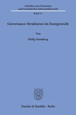 Abbildung von Stomberg | Governance-Strukturen im Energierecht | 1. Auflage | 2019 | beck-shop.de
