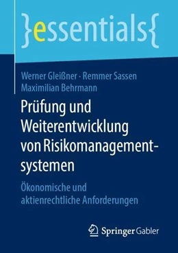 Abbildung von Gleißner / Sassen | Prüfung und Weiterentwicklung von Risikomanagementsystemen | 1. Auflage | 2019 | beck-shop.de
