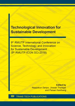 Abbildung von Sanpo / Tharajak | Technological Innovation for Sustainable Development | 1. Auflage | 2019 | beck-shop.de