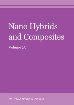 Abbildung von Nano Hybrids and Composites Vol. 25 | 1. Auflage | 2019 | Volume 25 | beck-shop.de