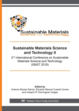 Abbildung von Macias Garc?a / Cuerda Correa | Sustainable Materials Science and Technology II | 1. Auflage | 2019 | Volume 1151 | beck-shop.de