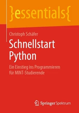 Abbildung von Schäfer | Schnellstart Python | 1. Auflage | 2019 | beck-shop.de