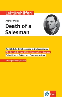 Abbildung von Klett Lektürehilfen Arthur Miller, Death of a Salesman | 1. Auflage | 2019 | beck-shop.de