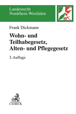 Abbildung von Dickmann | Wohn- und Teilhabegesetz, Alten- und Pflegegesetz: WTG, APG | 3. Auflage | 2019 | beck-shop.de
