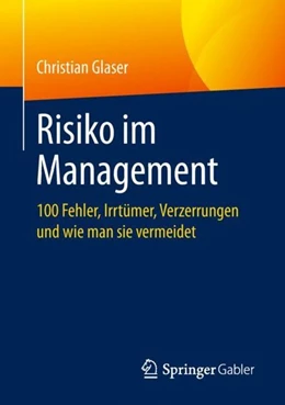 Abbildung von Glaser | Risiko im Management | 1. Auflage | 2019 | beck-shop.de