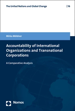 Abbildung von Möldner | Accountability of International Organizations and Transnational Corporations | 1. Auflage | 2019 | 16 | beck-shop.de