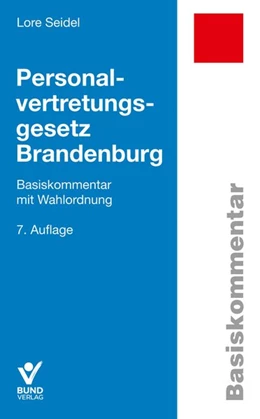 Abbildung von Seidel | Personalvertretungsgesetz Brandenburg | 7. Auflage | 2020 | beck-shop.de