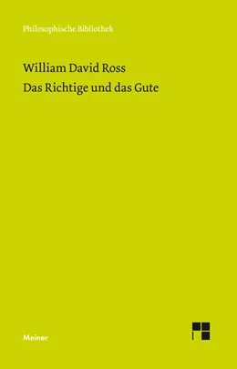 Abbildung von Ross | Das Richtige und das Gute | 1. Auflage | 2020 | beck-shop.de