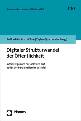 Abbildung von Bedford-Strohm / Höhne | Digitaler Strukturwandel der Öffentlichkeit | 1. Auflage | 2019 | 10 | beck-shop.de