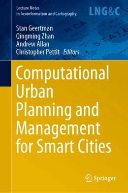 Abbildung von Geertman / Zhan | Computational Urban Planning and Management for Smart Cities | 1. Auflage | 2019 | beck-shop.de
