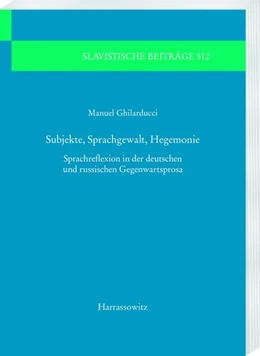 Abbildung von Ghilarducci | Subjekte, Sprachgewalt, Hegemonie | 1. Auflage | 2019 | beck-shop.de