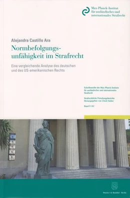 Abbildung von Castillo Ara | Normbefolgungsunfähigkeit im Strafrecht | 1. Auflage | 2019 | beck-shop.de