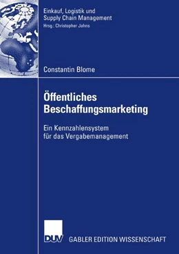 Abbildung von Blome | Öffentliches Beschaffungsmarketing | 1. Auflage | 2007 | beck-shop.de