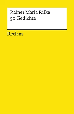 Abbildung von Rilke | 50 Gedichte | 1. Auflage | 2019 | 19616 | beck-shop.de
