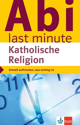 Abbildung von Abi last minute Katholische Religion | 1. Auflage | 2020 | beck-shop.de