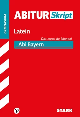 Abbildung von Bartl | STARK AbiturSkript - Latein - Bayern | 1. Auflage | 2019 | beck-shop.de