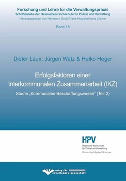 Abbildung von Heger / Laux | Erfolgsfaktoren einer Interkommunale Zusammenarbeit (IKZ) | 1. Auflage | 2019 | beck-shop.de