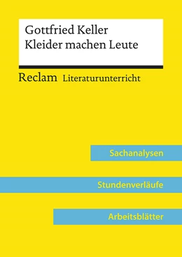 Abbildung von Häckl | Gottfried Keller: Kleider machen Leute (Lehrerband) | 1. Auflage | 2019 | beck-shop.de