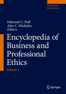 Abbildung von Poff / Michalos | Encyclopedia of Business and Professional Ethics | 1. Auflage | 2023 | beck-shop.de