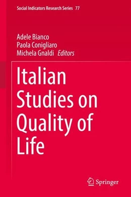 Abbildung von Bianco / Conigliaro | Italian Studies on Quality of Life | 1. Auflage | 2019 | beck-shop.de