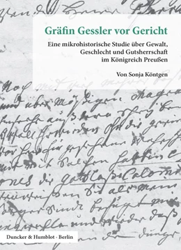 Abbildung von Köntgen | Gräfin Gessler vor Gericht | 1. Auflage | 2019 | 14 | beck-shop.de