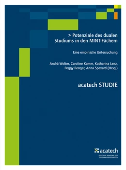 Abbildung von Spexard / Renger | Potenziale des dualen Studiums in den MINT-Fächern | 1. Auflage | 2015 | beck-shop.de