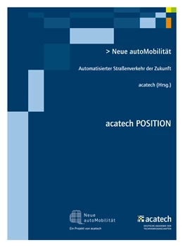 Abbildung von Acatech | Neue autoMobilität | 1. Auflage | 2015 | beck-shop.de