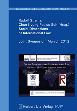 Abbildung von Streinz / Suh | Social Dimensions of International Law | 1. Auflage | 2016 | beck-shop.de