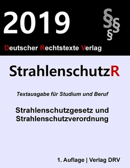 Abbildung von Drv | Strahlenschutzrecht | 1. Auflage | 2019 | beck-shop.de