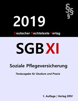 Abbildung von Drv | SGB XI | 1. Auflage | 2019 | beck-shop.de