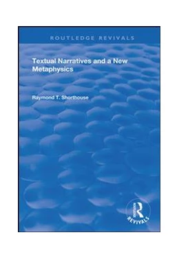 Abbildung von Shorthouse | Textual Narratives and a New Metaphysics | 1. Auflage | 2019 | beck-shop.de