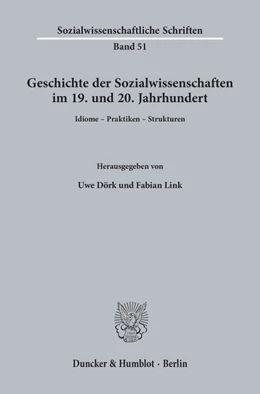 Abbildung von Dörk / Link | Geschichte der Sozialwissenschaften im 19. und 20. Jahrhundert. | 1. Auflage | 2019 | beck-shop.de