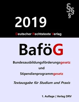 Abbildung von Drv | BaföG | 1. Auflage | 2019 | beck-shop.de