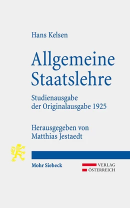 Abbildung von Jestaedt / Kelsen | Allgemeine Staatslehre | 1. Auflage | 2019 | beck-shop.de