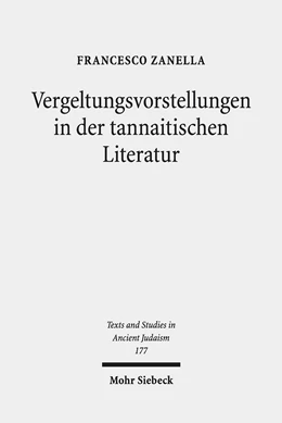 Abbildung von Zanella | Vergeltungsvorstellungen in der tannaitischen Literatur | 1. Auflage | 2019 | 177 | beck-shop.de