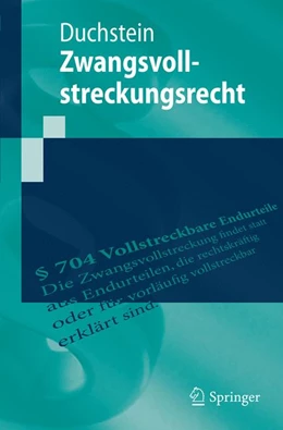 Abbildung von Duchstein | Zwangsvollstreckungsrecht | 1. Auflage | 2020 | beck-shop.de