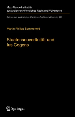 Abbildung von Sommerfeld | Staatensouveränität und ius cogens | 1. Auflage | 2019 | 287 | beck-shop.de