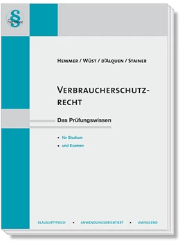Abbildung von Hemmer / Wüst | Verbraucherschutzrecht | 5. Auflage | 2019 | beck-shop.de