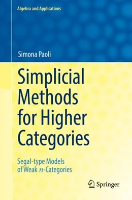 Abbildung von Paoli | Simplicial Methods for Higher Categories | 1. Auflage | 2019 | beck-shop.de