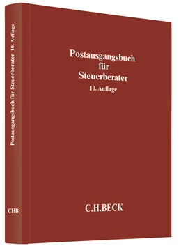 Abbildung von Postausgangsbuch für Steuerberater | 10. Auflage | 2019 | beck-shop.de