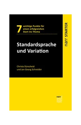 Abbildung von Dürscheid / Schneider | Standardsprache und Variation | 1. Auflage | 2019 | beck-shop.de