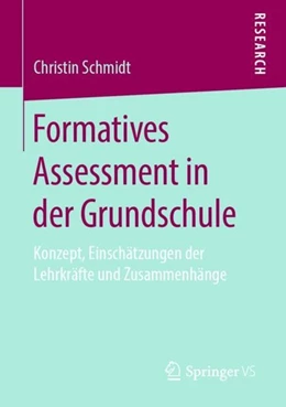 Abbildung von Schmidt | Formatives Assessment in der Grundschule | 1. Auflage | 2019 | beck-shop.de