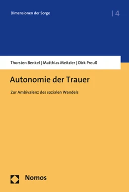 Abbildung von Benkel / Meitzler | Autonomie der Trauer | 1. Auflage | 2019 | 4 | beck-shop.de