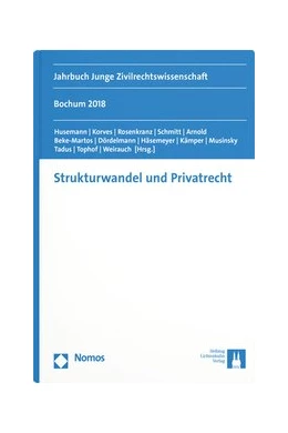 Abbildung von Strukturwandel und Privatrecht | 1. Auflage | 2019 | Band 29 | beck-shop.de